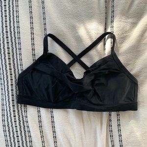 Athleta Black Bikini Top